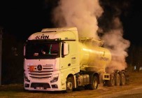 Yalova'dan Azerbaycan'a Giden Kimyasal Yüklü Tanker Tepkimeye Girdi, Ekipler Harekete Geçti