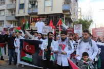 Siirt'te Doktorlardan Filistin Için 'Sessiz Yürüyüs'