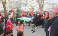 Çinarcik'ta Filistin'e Destek Yürüyüsü