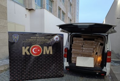 Nigde'de 850 Bin Adet Dolu Makaron Ele Geçirildi