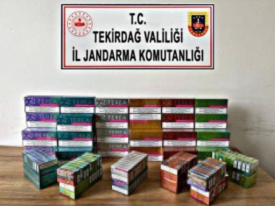 Tekirdag'da 507 Bin TL'lik Sikistirilmis Tütün Ele Geçirildi