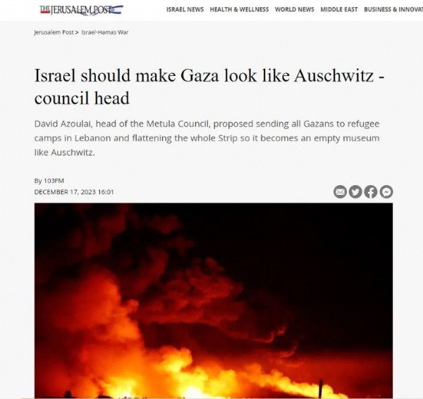 Hitler'in ruhu hortladı! İsrailli yetkiliden kan donduran Gazze itirafı: Auschwitz gibi yapacağız