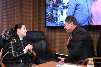 Baskan Tören, Halk Günü Bulusmalarini Sürdürüyor