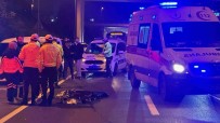 Zeytinburnu'nda Feci Kaza Açiklamasi Yolun Karsisina Geçerken Iki Otomobilin Çarptigi Yaya Hayatini Kaybetti