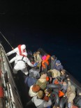 Ayvalik Açiklarinda 48 Göçmen Yakalandi