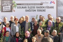 Badem Fidani Dagitim Töreni, Gülnarli Üreticilerin Yüzünü Güldürdü