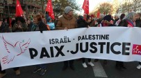 Fransa'da Filistin'e Destek Yürüyüsü