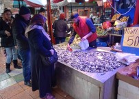 Kilosu 50 Liradan Satilan Hamsi Için Kuyruk Olusturdular