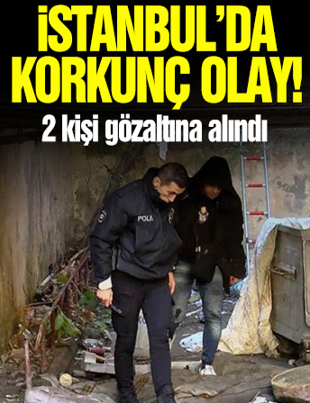 Beyoğlu'nda bina girişinde ceset bulundu: 2 gözaltı