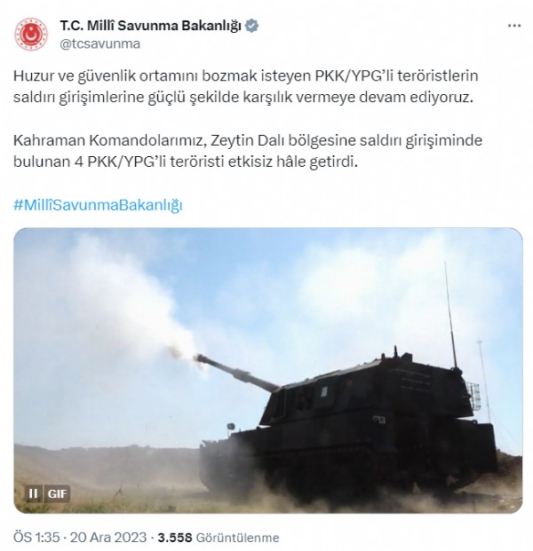 Saldırı girişimindeki 4 terörist etkisiz!