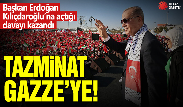 Başkan Erdoğan'dan Gazzeli yetim çocuklar için Kızılay'a bağış