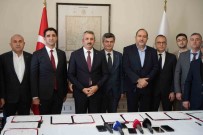 Ipsala OSB Için Yer Tahsisi Yapilan Firmalarla Sözlesme Imzalandi