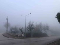 Bilecik'te Sabah Saatlerinde Sis Etkili Oldu