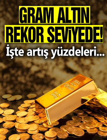 Gram altın fiyatında tarihi rekor