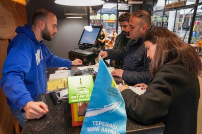 Tepebasi'nda 'Mavi Bayrak' Denetimleri Sürüyor