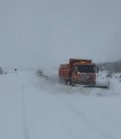 Bingöl-Erzurum Yolu Kar Ve Tipi Nedeniyle Ulasima Kapandi