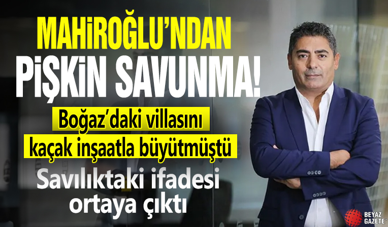 Cafer Mahiroğlu'ndan savcılıkta pişkin savunma: İzin alınması gerektiğini bilmiyordum