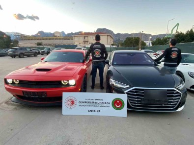 Gümrük Muhafaza Ekipleri 187 Milyon Liralik Kaçak Lüks Araçlara El Koydu