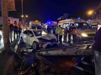 Avcilar E-5'Te Trafik Kazasi Açiklamasi 4 Yarali