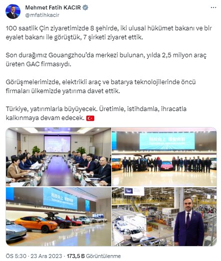 Bakan Kacır duyurdu: Türkiye'den dünyanın en büyüklerine önemli davet