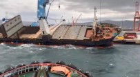 Bursa'da Yan Yatan Gemi 'Kurtarma Uzmanlari' Tarafindan Düzeltildi