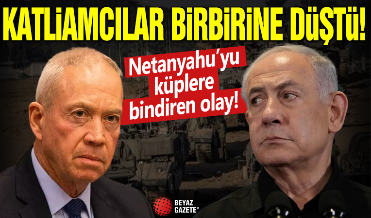 Katliamcılar birbirine düştü: Gazze kasabı Netanyahu'yu küplere bindiren olay