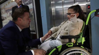 Minik Engelli Asya Istedi, Okula Asansör Yapildi