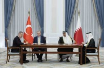 Türkiye Ile Katar Arasinda Ortak Bildiri Ve 12 Anlasma Imzalandi