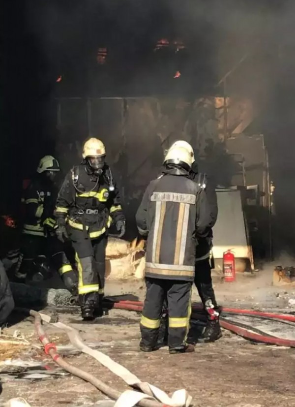 Kayseri'de fabrika yangını! Müdahale sürüyor