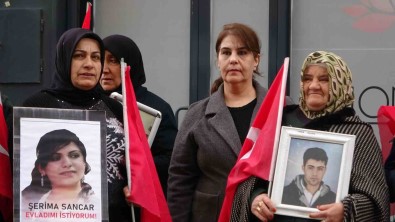 Van Annelerinin Evlat Nöbetine Bir Aile Daha Katildi