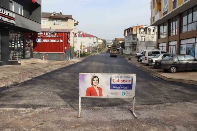 Alikahya'ya 2 Bin 75 Tonluk Asfalt