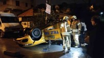 Maltepe'de Kontrolden Çikan Araç Takla Atti Açiklamasi 1 Yarali