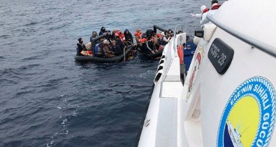 Çanakkale açıklarında 94 düzensiz göçmen kurtarıldı!