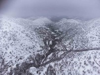 Denizli'de Kar Manzaralari