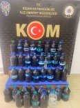 Kesan'da Sahte Içki Ele Geçirildi