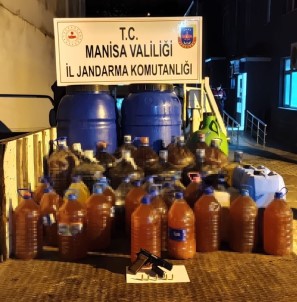 Manisa'da Sahte Içki Operasyonu