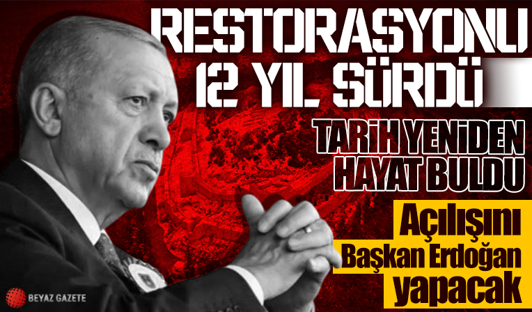 Restorasyonu 12 yıl sürdü: Cumhurbaşkanı Erdoğan cuma günü Aydos Kalesi'nin açılışını yapacak