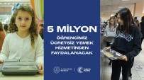 Türkiye'de 5 Milyon, Kayseri'de 32 Bin 717 Ögrenciye Ücretsiz Yemek Verilecek Haberi