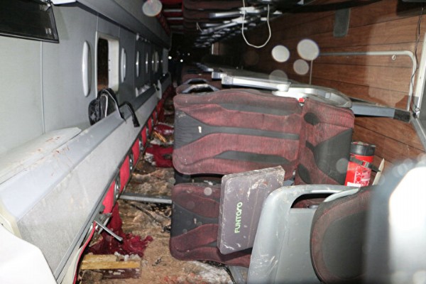 Tokat'ta yolcu otobüsü devrildi: 1 ölü 15 yaralı