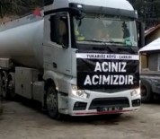 Köy Halkindan Deprem Bölgesine 25 Bin Litre Mazot Yardimi