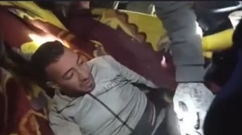 Suriyeli Muhammed, 75 Saat Sonra Iste Böyle Kurtarildi