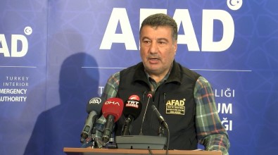 AFAD Deprem Risk Azaltma Genel Müdürü Tatar Açiklamasi 'Deprem 500 Atom Bombasi Etkisinde'