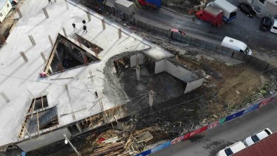 IBB'nin Kres Insaati Çöktü