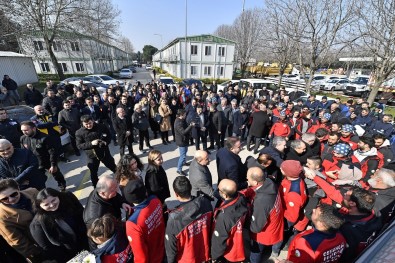 Osmangazi Ekiplerine Duygusal Karsilama