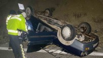 Aksaray'da Otomobil Takla Atti Açiklamasi 2 Yarali Haberi