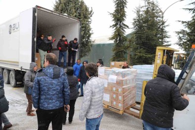 ESO Deprem Bölgesine 51 Tirla 30 Milyon Liralik Yardim Gönderdi