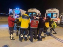 Ambulans Uçak Yarali Afetzedeler Için Türkiye Semalarinda