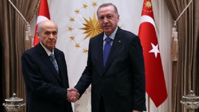 Başkan Erdoğan Bahçeli'yi kabul etti