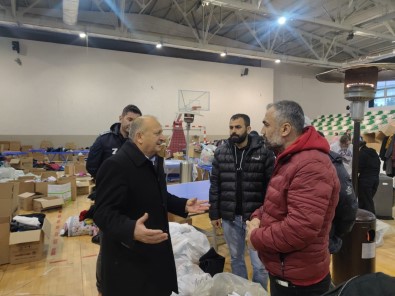 Baskan Tavli Açiklamasi 'Ilçemizde Bin 346 Depremzede Vatandasimiz Misafir Ediliyor'