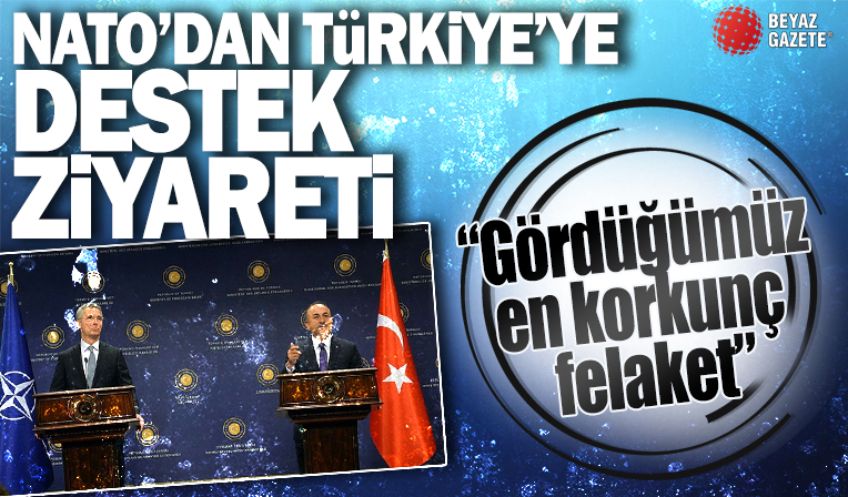 NATO Genel Sekreteri Stoltenberg: Gördüğümüz en korkunç felaket